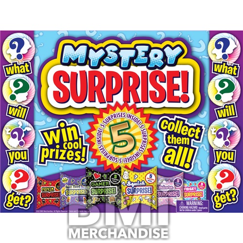 72PC 6INCH SURPRISE BOX ASSORTMENT CRANE KIT